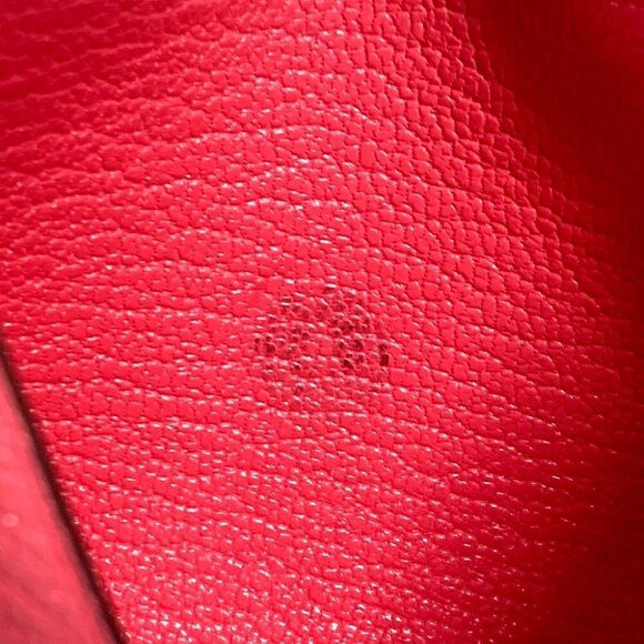HERMES Calvi Pass Case Card Case Card Case Chevre pink - Picture 7 of 11